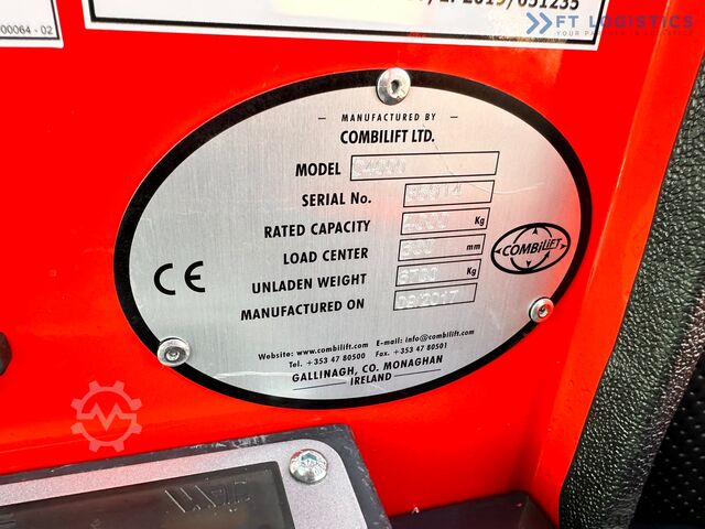 4-way forklift truck Combilift C4000 / TRIPLEX / 9300MM / GAS / TOP1