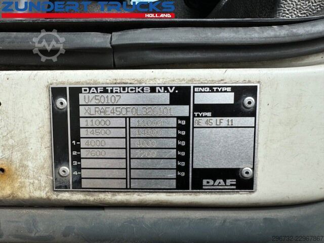 Refrigerated/frozen transport DAF LF 45-180
