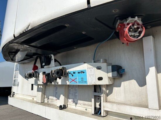Tieflader-Sattelauflieger SCHMITZ SCB S3B KüHLAUFLIEGER, TK SLXE 400, LIFTACHSE, DOPPELSTOCK, BLUMENBREITE