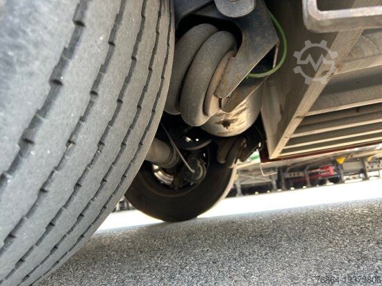 Tieflader-Sattelauflieger SCHMITZ SCB S3B KüHLAUFLIEGER, TK SLXE 400, LIFTACHSE, DOPPELSTOCK, BLUMENBREITE