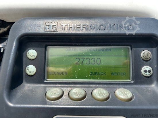 Tieflader-Sattelauflieger SCHMITZ SCB S3B KüHLAUFLIEGER, TK SLXE 400, LIFTACHSE, DOPPELSTOCK, BLUMENBREITE