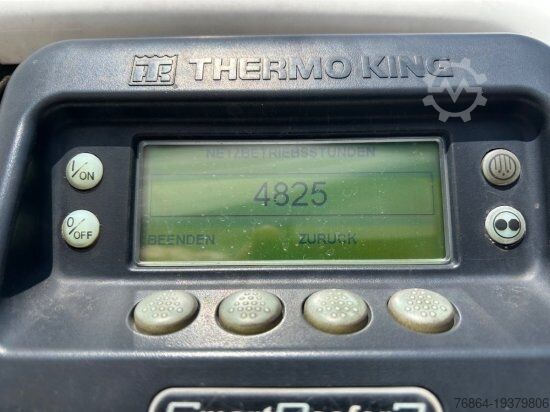 Tieflader-Sattelauflieger SCHMITZ SCB S3B KüHLAUFLIEGER, TK SLXE 400, LIFTACHSE, DOPPELSTOCK, BLUMENBREITE