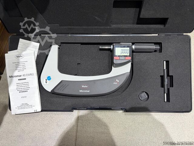Digital micrometer Mahr Micromar 40 EWR(i) 100–125 mm IP65 Mahr Micromar 40 EWR(i) 100–125 mm IP65 Cyfrowy mikrometr