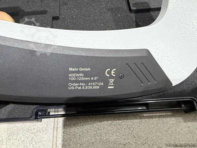 Digital micrometer Mahr Micromar 40 EWR(i) 100–125 mm IP65 Mahr Micromar 40 EWR(i) 100–125 mm IP65 Cyfrowy mikrometr