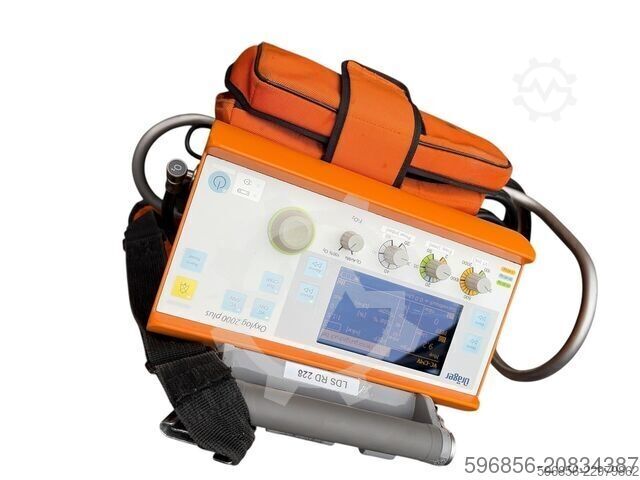 Dräger Oxylog transport ventilator Dräger Oxylog 2000 Plus Dräger Oxylog 2000 Plus