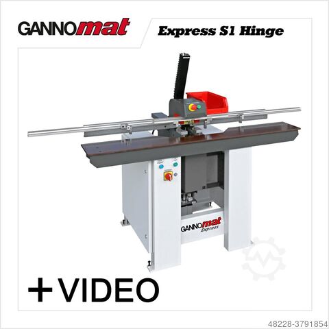 Beschläge-, Bohr- und Einpressmaschine Gannomat Express S1
