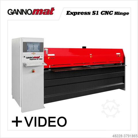 CNC Beschläge-Bohr und Einpressmaschine Gannomat Express S1 CNC