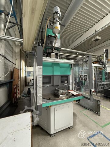 Arburg 1200T 2000-800 (vertical, rotary table,working hours: 9.562) Arburg 1200 T 2000-800