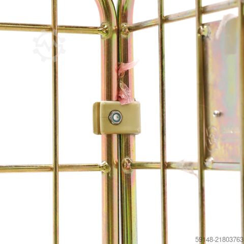 Used Laundry roll container fixed construction, L: 800, W: 600, H: 1800 (mm). , L: 800, W: Kruizinga 98-8027GB