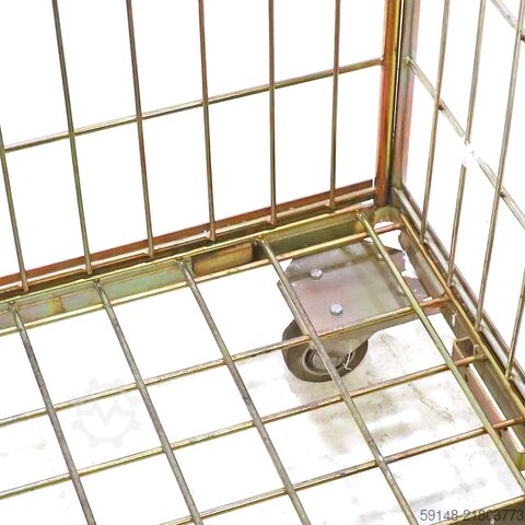 Used Laundry roll container without shelves, L: 800, W: 600, H: 1720 (mm). , L: 800, W: Kruizinga 98-8029GB