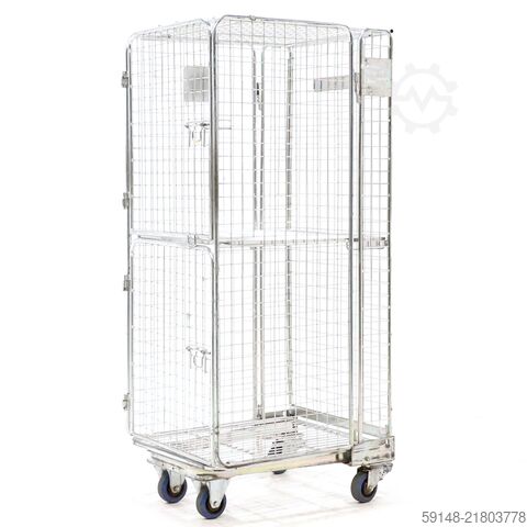 Used Full Security A-nestable, L: 850, W: 715, H: 1900 (mm).  915ltr, L: 850, W: 715, H: Kruizinga 99-1545-D850GB