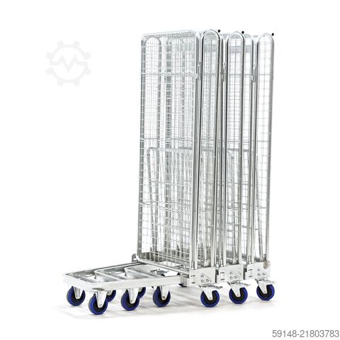 Used 3-Sides A-nestable, L: 845, W: 734, H: 1800 (mm).  873ltr, L: 845, W: 734, H: 1800 Kruizinga 99-1547-D845GB