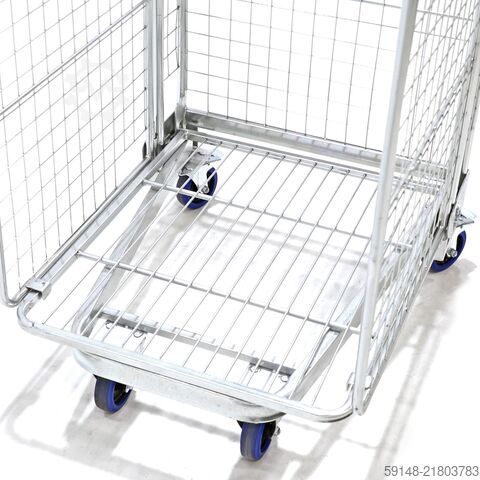 Used 3-Sides A-nestable, L: 845, W: 734, H: 1800 (mm).  873ltr, L: 845, W: 734, H: 1800 Kruizinga 99-1547-D845GB