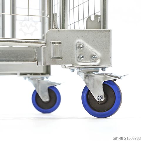 Used 3-Sides A-nestable, L: 845, W: 734, H: 1800 (mm).  873ltr, L: 845, W: 734, H: 1800 Kruizinga 99-1547-D845GB