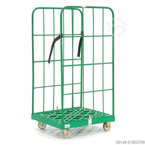Used 2-Sides input gates + 2 nylon tensioning belts, L: 820, W: 720, H: 1760 (mm). Kruizinga 99-6144GB