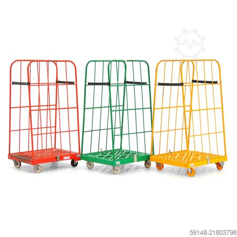 Used 2-Sides input gates + 2 nylon tensioning belts, L: 820, W: 720, H: 1760 (mm). Kruizinga 99-6144GB