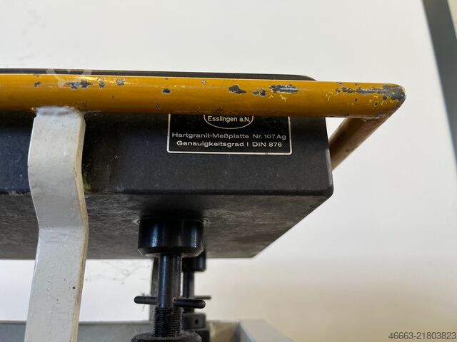 Granite surface plate Mahr 