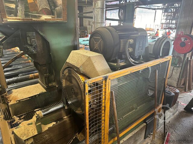 Komplettes Sägewerk (stationär) LBL BRENTA CT 700 9 couteaux