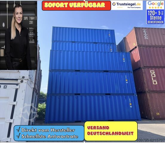20-Foot NEW Container ONE WAY Supreme Containerhandel |Neuwertig 20-Fuß Container Lagercontainer NÜRNBERG