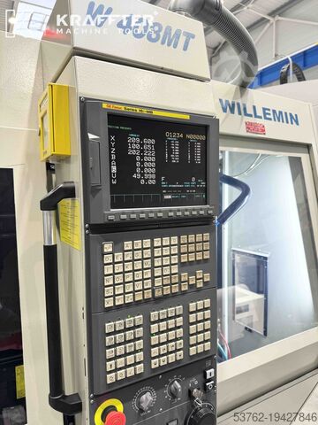 5-Achsen-CNC-Bearbeitungszentrum Willemin Macodel W 408 MT