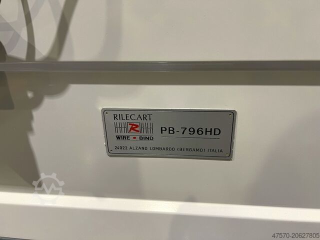 Book binding machine Rilecart PB-796 HD Automatic Spiral Binding Machine