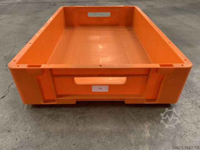 Stackable boxes Eurotec 600 x 400 x 120 (PP) 2600 pcs