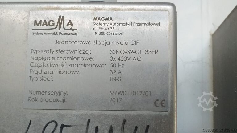 CIP cleaning station Magma 