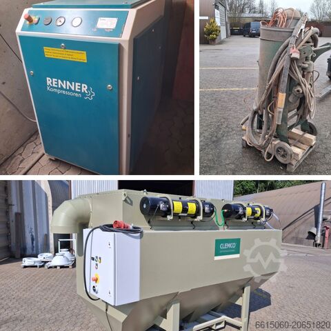 Cartridge filter system for all types of dust Clemco MBX 6000