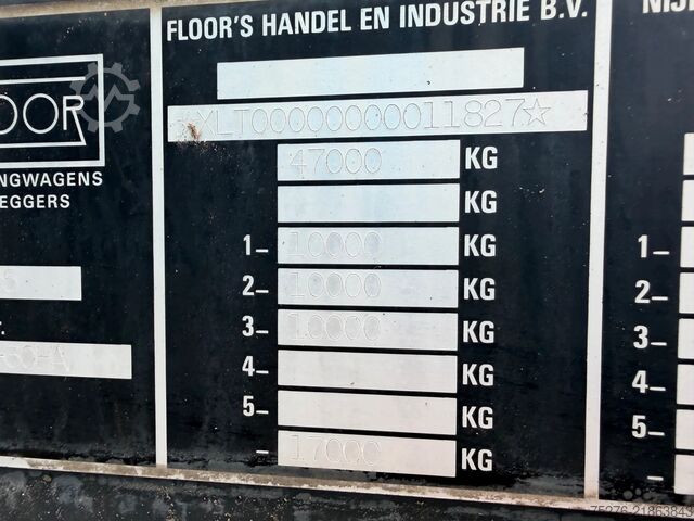 Blender Floor FLO 17 30HA Mixertrailer 14 m3 With seperate en...