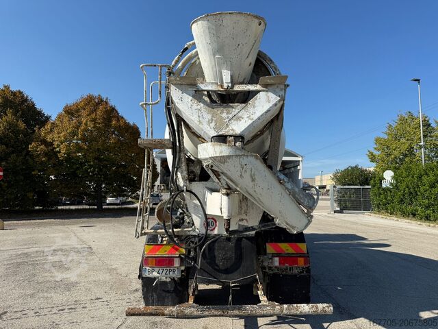 Concrete mixer truck SCANIA CV R 124 CB 8X4 HZ 420