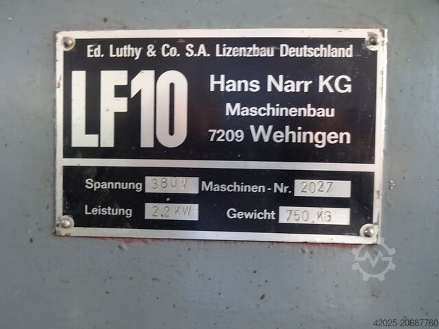 Fräsmaschine NARR (Deckel) , LF 10 , (Wehingen Dt.)