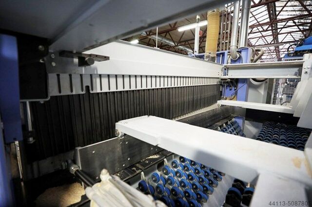 PLATTENAUFTEILSAeGE WINKELANLAGE HOLZMA (HOMAG GROUP) HKL 570 / 56 / 22 Profiline