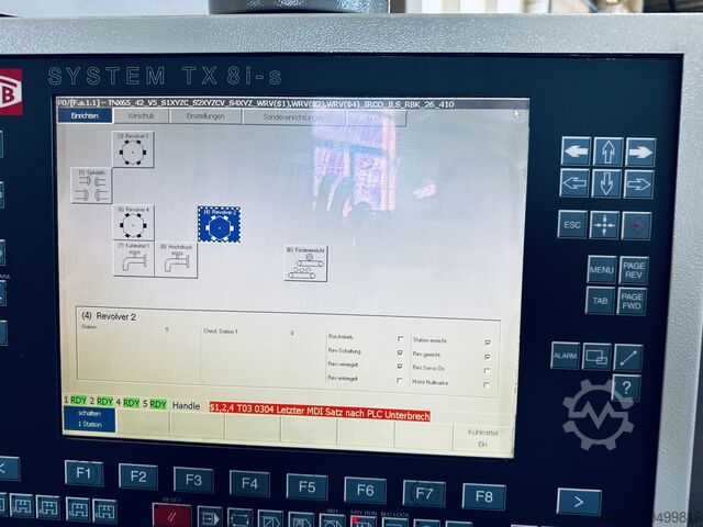 CNC turn-mill center Traub TNX65