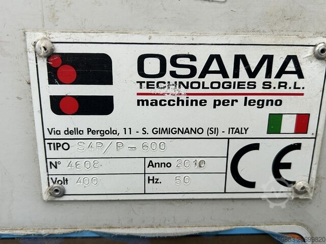 Leimauftragmaschine OSAMA S4P/P 600