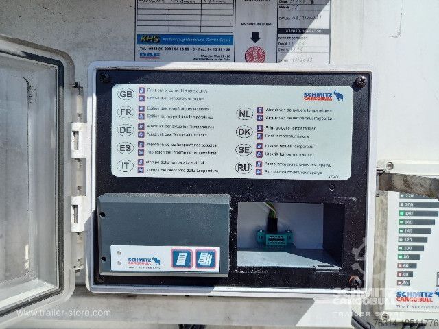 Kühlauflieger Schmitz Cargobull Tiefkühler Multitemp Doppelstock Trennwand