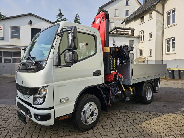 Pritschenwagen Ladekran Fuso Canter 6S15