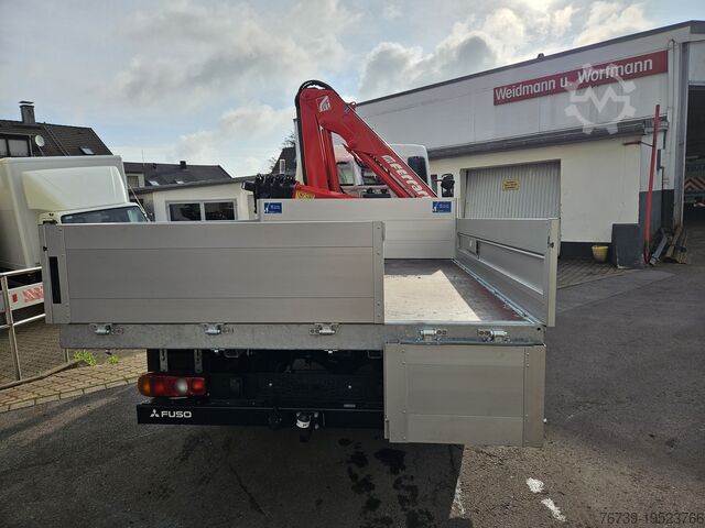 Pritschenwagen Ladekran Fuso Canter 6S15