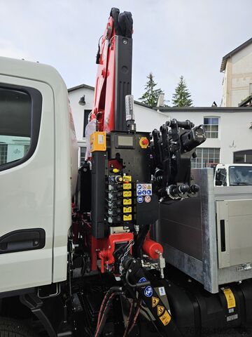 Pritschenwagen Ladekran Fuso Canter 6S15