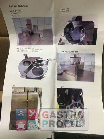 Ultravent hood for CMP Rational Ultraventhaube fĂźr CMP