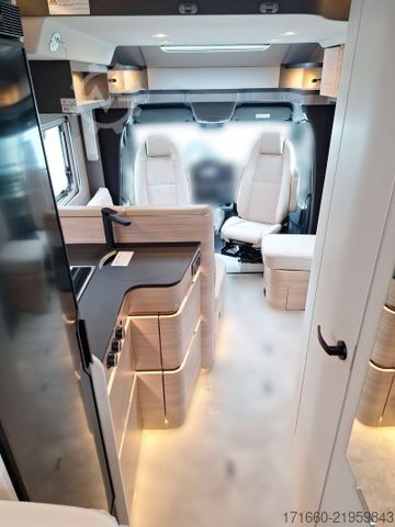 Teilintegriertes Wohnmobil HYMER/ERIBA B-Klasse MC T 600 Hubbett