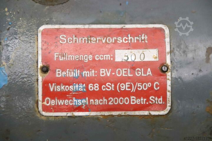 Gear motor 0.8 kW 50 rpm ABM Baumüller IIb / DLB 421