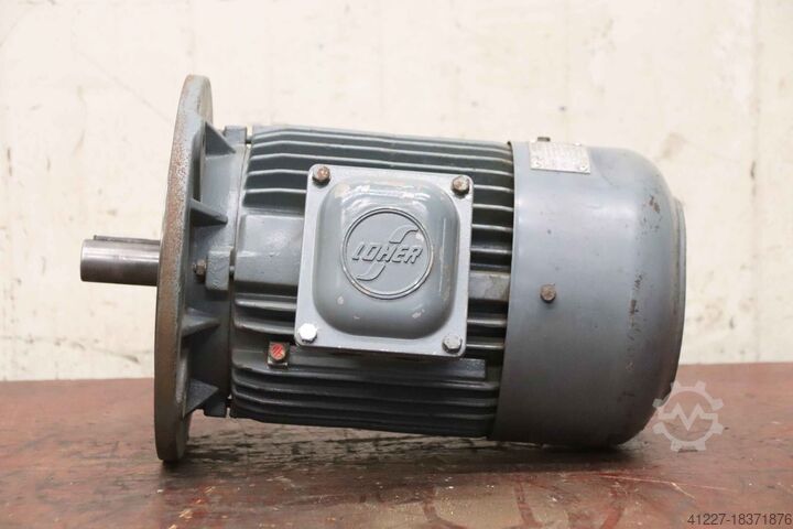 Electric motor 0.18/0.55 kW 465/1475 rpm Loher A 100L1A-12/4