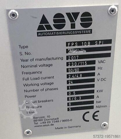 Buffering Module Asys FPS 10B SPI