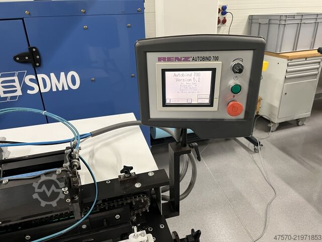 Semi-Automatic Spiral Binding Machine Renz Autobind AB 700 + KAS 500 Semi-Automatic Spiral Binding Machine