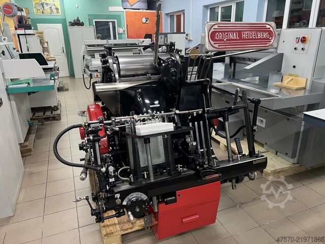 Automatic Die Cutter Original Heidelberg GT 34×46 Automatic Die Cutter