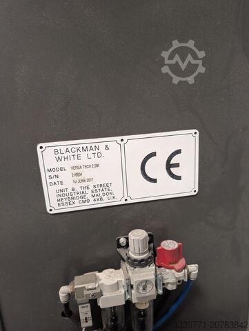 Schneidemaschine Blackman and White Versatech