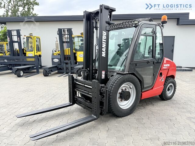 Off-road forklift Manitou MSI30 / DIESEL / DUPLEX 3350 / CABIN