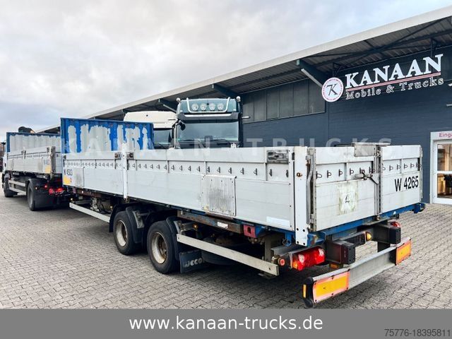 Anhänger-Wechselfahrgestell WECON AWZ 218 LZ Tandem BDF Pritsche
