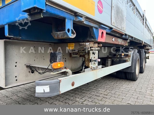 Swap chassis trailer WECON AWZ 218 LZ  Tandem  BDF Pritsche