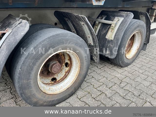 Swap chassis trailer WECON AWZ 218 LZ  Tandem  BDF Pritsche